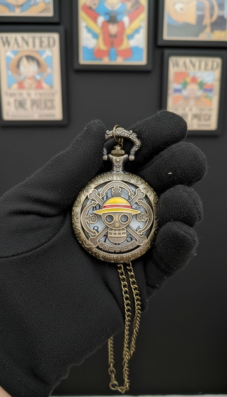 The Mugiwara Timepiece — Handcrafted One Piece Pocket Watch