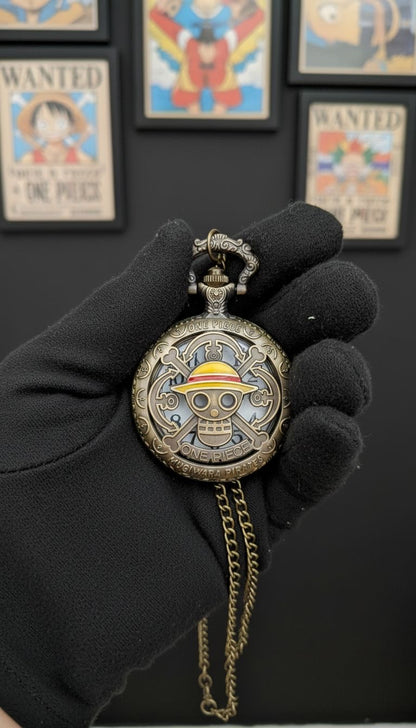 The Mugiwara Timepiece — Handcrafted One Piece Pocket Watch