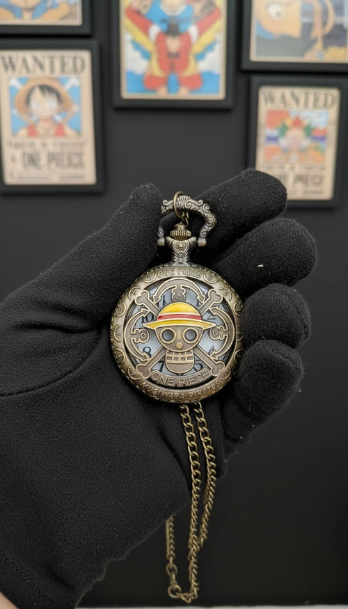 The Mugiwara Timepiece — Handcrafted One Piece Pocket Watch
