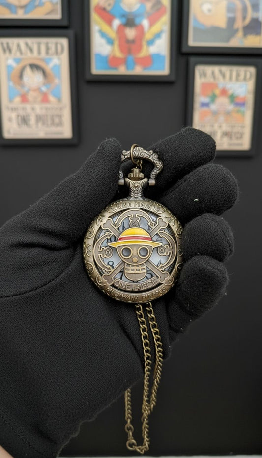 The Mugiwara Timepiece — Handcrafted One Piece Pocket Watch
