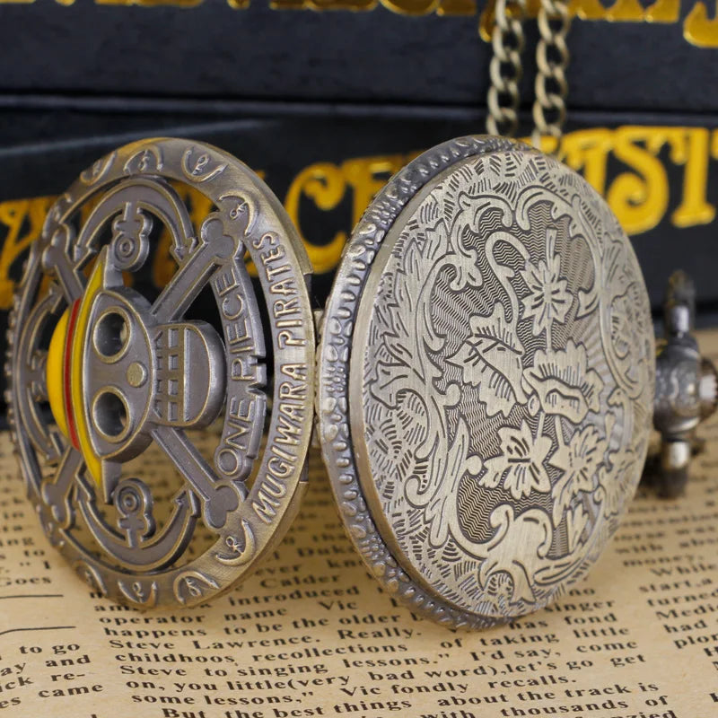 The Mugiwara Timepiece — Handcrafted One Piece Pocket Watch