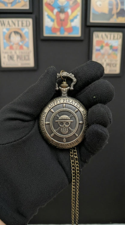 The Navigator Edition — Luffy Pirates Pocket Watch